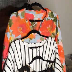 Joie Linen 30$ Frank Lyman 25$ Rose And Olive $15 Live Show No Returns